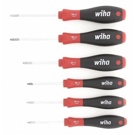 Wiha Screwdriver Set, Torx, 6 pcs 36296