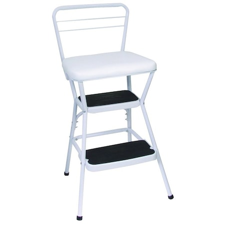 Cosco Stool Counter Chair/Step Wht 11130WHT