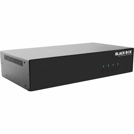 Black Box BLACK BOX 4K60 HDMI Dual-Monitor KVM Switch - 4 Port HD6224A-R2