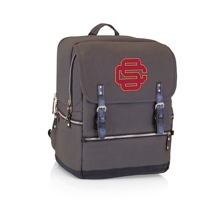 Picnic Time Family Of Brands NCAA USC Trojans Bar Backpack 16-Piece Portable Cocktail Set 670-44-105-098-0