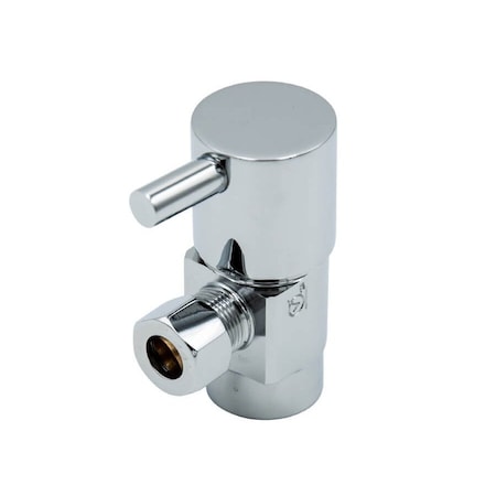 Mountain Plumbing Lever Handle 1/4 Turn Ceramic Valve 1/2" Lead Free in Polished Copper MT5001L-NL/PCP
