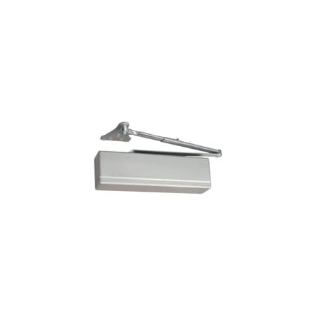 Sargent 351 Series Surface Door Closer, UO Universal Arm with Parallel Mounting Bracket, Sprayed Aluminum TB-351UO-EN