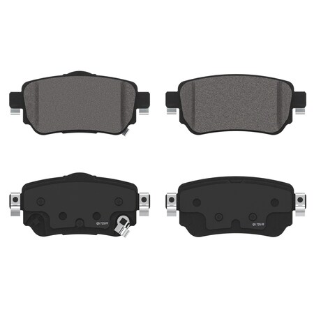 Wagner Brake QuickStop Rear Disc Brake Pad Set Ceramic,  ZD1965