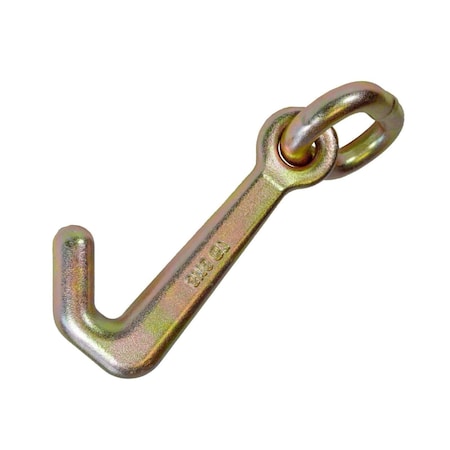 Tie 4 Safe Mini J Hook for Car Hauler Wrecker Towing. WLL: 4,700 LBS FH16-JG-1