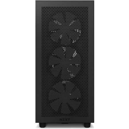 Nzxt H7 Flow RGB ATX Mid Tower Cabinet, Black CM-H71FB-R1