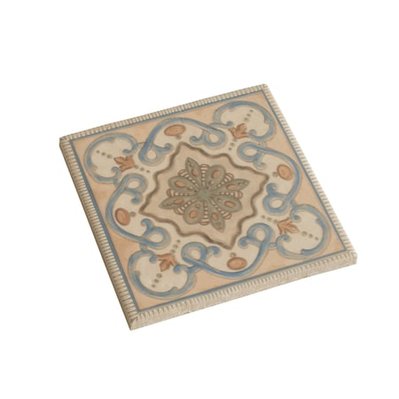 Apollo Tile 6x6 in. Matte Taupe-blue Terracotta Porcelain Square Wall and Floor Tile 4.65 sq ft/case, 19PK UMB88VENDOTA