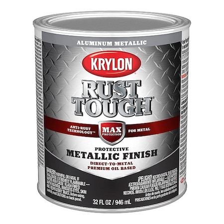 Krylon Alkyd Coating, Paint, Solvent, Aluminum K09717008