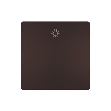 Siemens DELTA style, Chocolate Rocker switch with symbol Light for pushbutton, 68x 5TG7141-0CH20