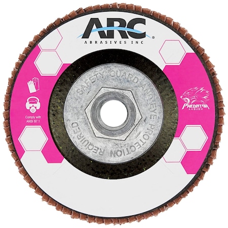 Arc Abrasives Quick-Change Disc, Ceramic 71-31444K