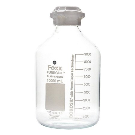 Foxx Life Sciences Jug, Borosilicate Glass, 351 mm H 1551038-FLS