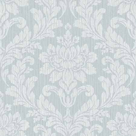 Advantage Galois Light Blue Damask Wallpaper 4025-82521