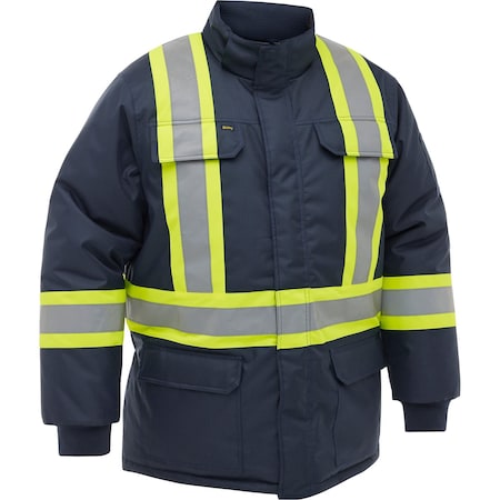 Pip Jacket, Navy, Zipper, Polyester 341M6460H