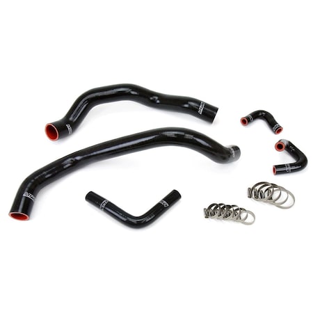 Hps Performance High Temp Reinforced Silicone Radiator and Heater Coolant Hose Kit, Black,  57-1401-BLK
