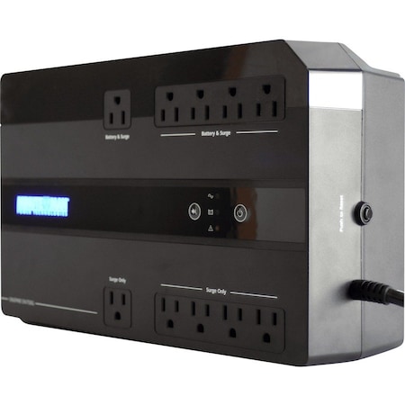 Minuteman Ups ENSPIRE SERIES: STANDBY UPS, 750VA/450W, 120VAC INPUT & OUTPUT, VOLTAGE RANGE 95 EN750G