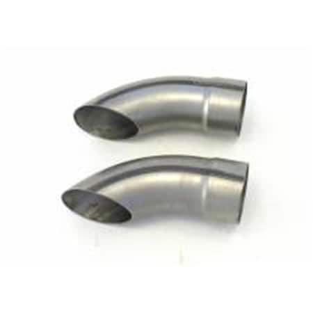 Patriot Exhaust 3.5 x 9 in. Long Exhaust Turnouts PEPH3815