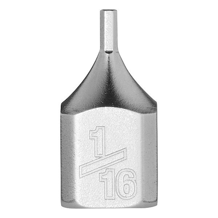 Milwaukee Tool Bit Socket, 1/4" Drive, Chrome, S2 Steel 45-34-1116