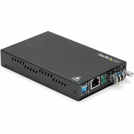 Startech.Com GBE FIBER MEDIA CONVERTER - SM LC 20 KM ET91000SM20