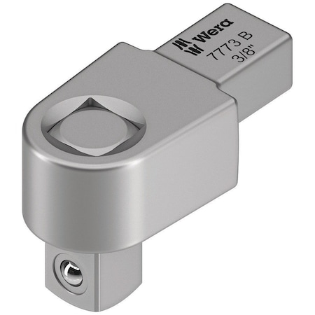 Wera 7773 B Square drive insert, 9x12 mm, 9x12 x 3/8 in x 44 mm 5078205001
