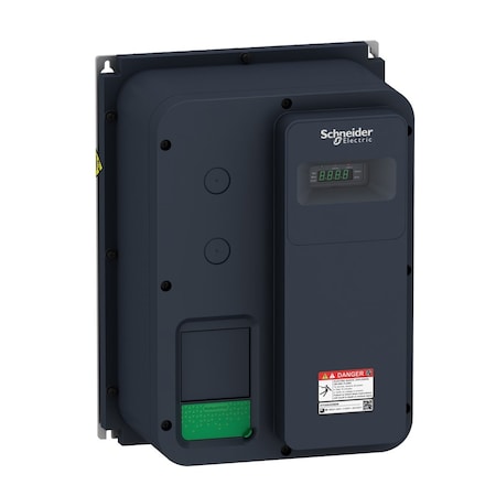 Schneider Electric Variable FrequencyDrive, 240V, Black/Green ATV320U06M2W