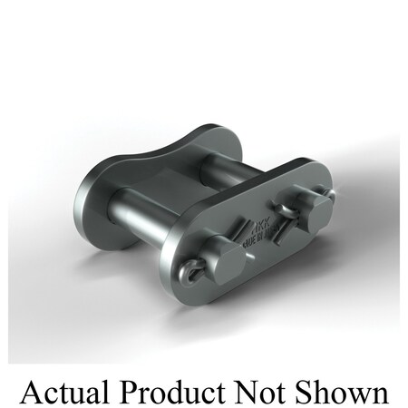 Hkk Chain Spring Clip Connecting Link, #80 chain, 1 in Pitch, 0.312 in Dia Pin RC080SCL1