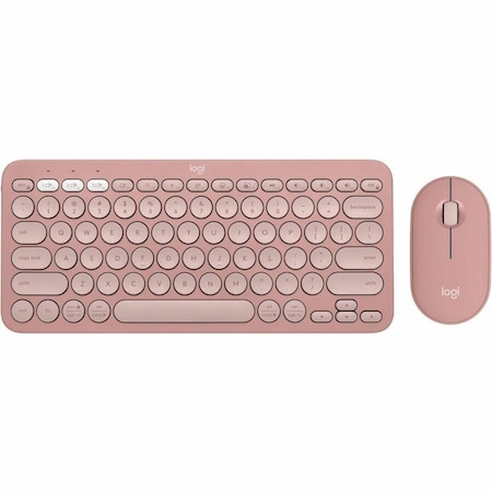 Logitech Pebble 2 Wrls Combo Rose 920012199