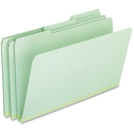 Tops Business Forms Pendaflex, PRESSBOARD EXPANDING FILE FOLDERS, 1/3-CUT TABS, LEGAL SIZE, GREEN, 25PK 17171