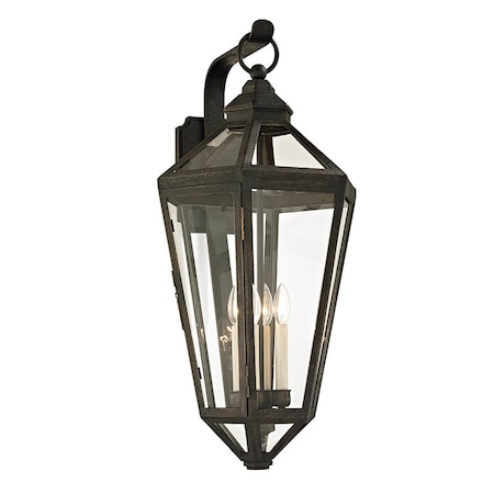 Troy Lighting Calabasas 4 Light Wall Sconce 15 In. Vintage Bronze B6374-VBZ