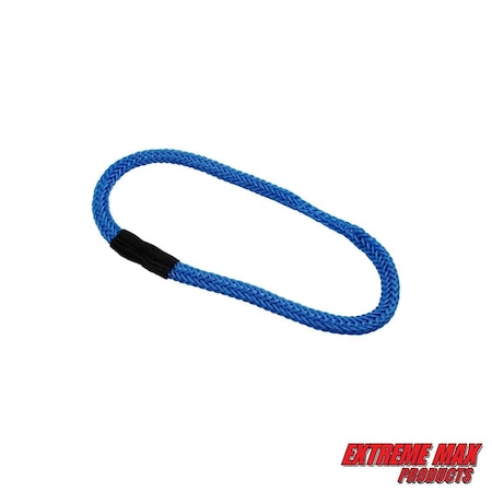 Extreme Max Extreme Max 3006.3189 BoatTector PWC Bungee Dock Line Extension Loop - 1', Blue (Value 4-Pack) 3006.3189