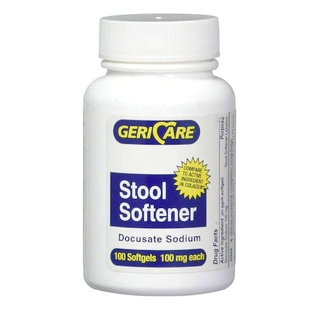 Generic Docusate Sodium (DSS) 100mg, 100PK 57896040101