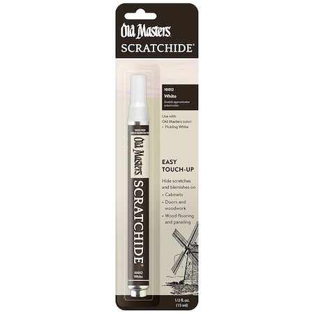 Scratchide 1/2 Oz Old Masters White Touch-Up Pen 10012