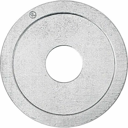 Dottie Conduit Fitting Reducing Washer, 3 in x 2-1/2 in, Steel, PVC Coated, Red RW87