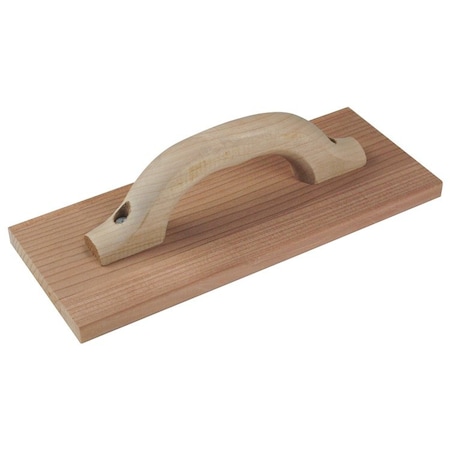 Kraft Tool Kraft Tools 12"x5"x3/4" Clear Redwood Float w/Wood Handle SL529