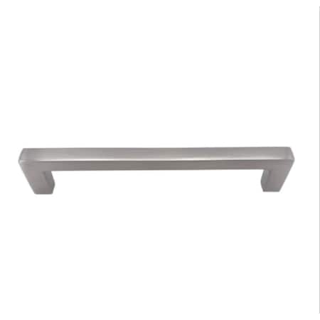 Laurey 96mm Square Pull, Aluminium- Satin Nickel 88128