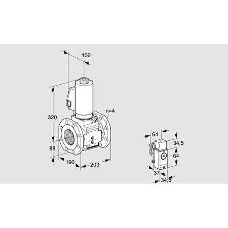 Honeywell Kromschroder VAS7T80A05NQSLB/PP/1- KS88206873