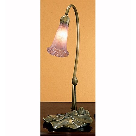 Meyda 1 Lt Lily Cranberry 12615