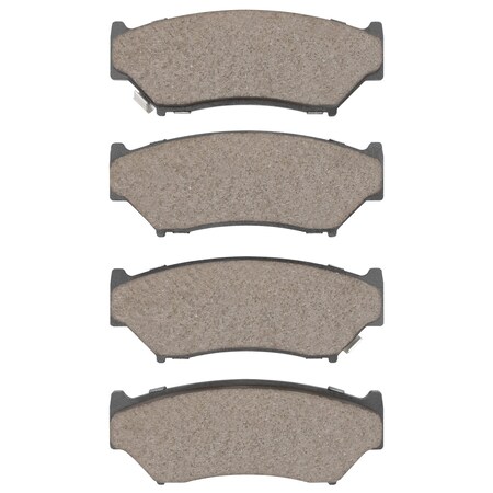 Dynamic Friction Co DFC 5000 Advanced Brake Pads - Ceramic 1551-0556-00