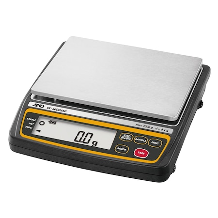 A&D Everest Intrinsically safe Portable Balance, 3000g x 0.1g with External Calibration EK-3000AEP