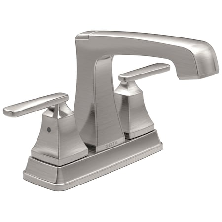 Delta Ashlyn Two Handle Tract-Pack Centerset Bathroom Faucet In Stainless 2564-SSTP-DST