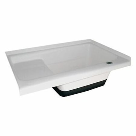 Icon Technologies Ltd Rv Colonial Sit in Step Tub with Right Hand Drain, White ICR00475