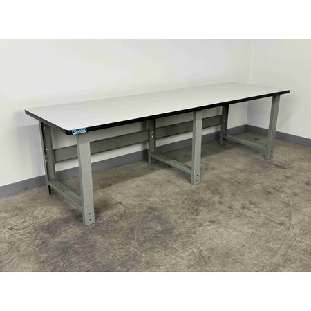 Stackbin Workbenches, 96"W, 33-1/2" Height, 3500lb E9636-T-3500-BL
