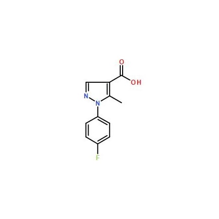 Ak Scientific 1-(4-Fluorophenyl)-5-methyl-1H-pyrazole-4-carboxylic acid (5g), CAS 217073-76-2 Y8278-5g