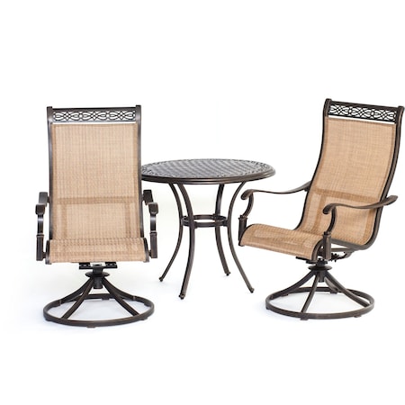 Cambridge Legacy 3-Piece Bistro Dining Set LEGACY3PC-TN