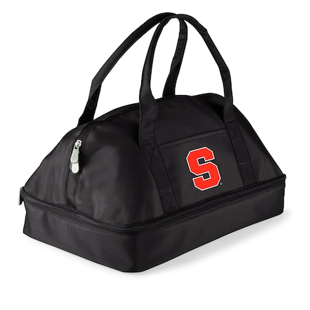 Picnic Time Family Of Brands NCAA Syracuse Orange Potluck Casserole Carrier - Insulated Thermal Food Carrier 650-00-175-544-0