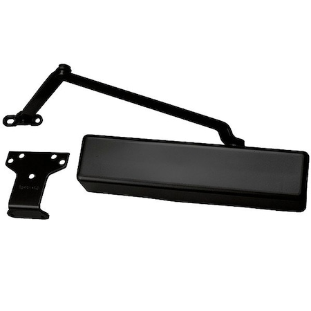 Lcn Door Closers, Non-Hold Open, Black, Non-Handed 1461-RW/PA 693