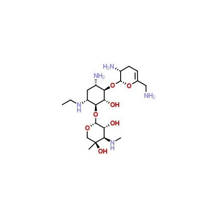 Ak Scientific Netilmicin sulfate, 595ug/mg (100mg), CAS 56391-57-2 C727-100mg
