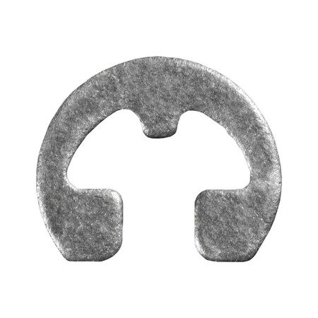 Auveco 11/64in E-Type Retaining Rings, 100PK 10132