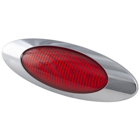 Grote Clearance and Marker Lamp, Red, Oval 45582
