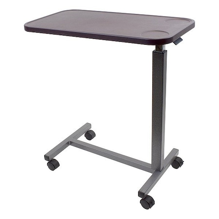 Dynarex Overbed Table, 27 13/16 in L, Plastic 10457MH