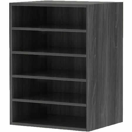 Mayline Horizontal Paper Management 11.75" D X 20-1/4" H, 15" W X Steel, Gray Steel AHPMLGS