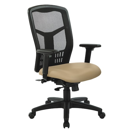 Office Star Products ProGrid High Back Managers Chair, Buff Dillon 90662-R104